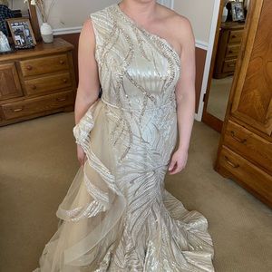 Never Worn Custom Diane and Company Mother of the Bride or Groom Dress